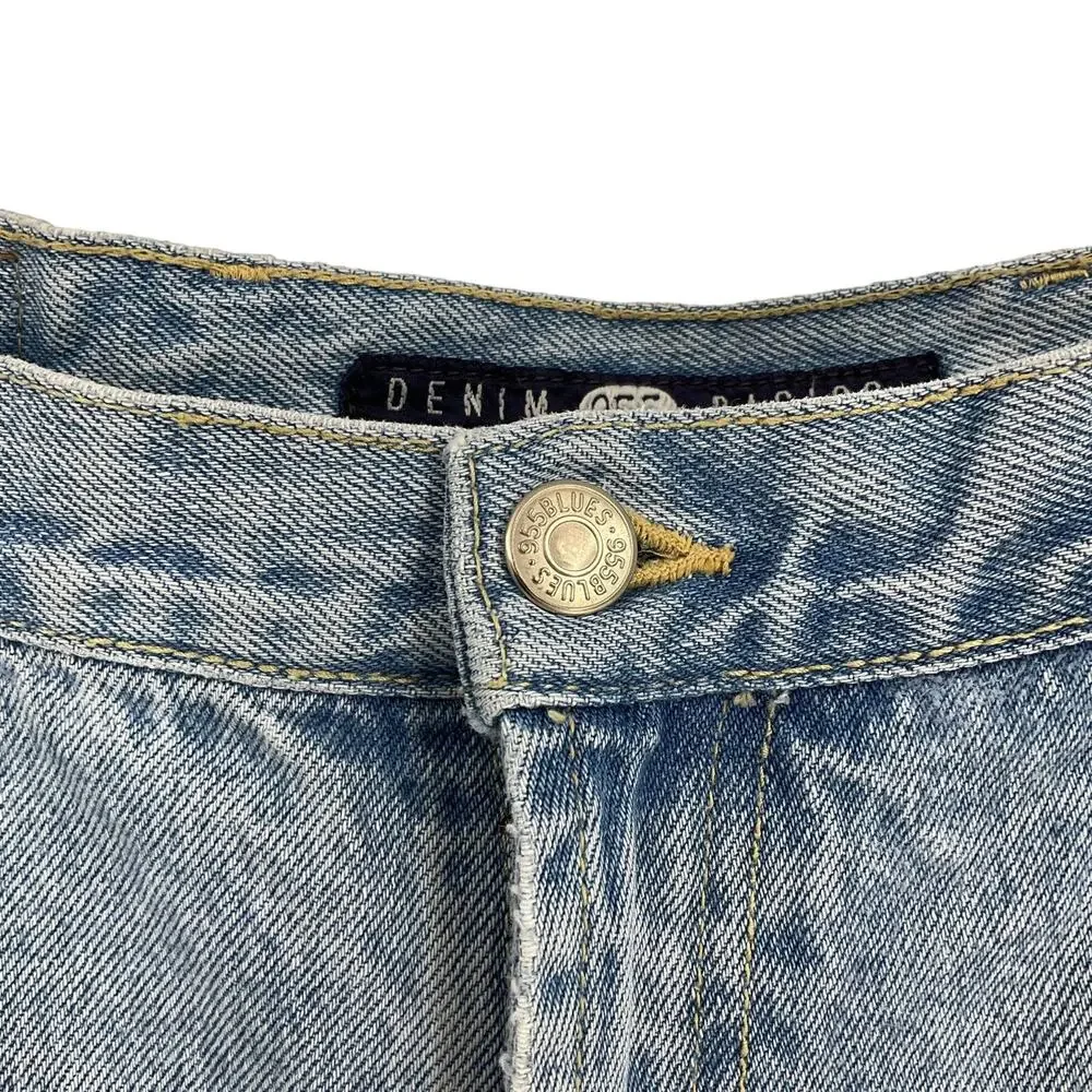 Vintage Basic 955‎ Blues Jeans Loose Fit Size 44x34